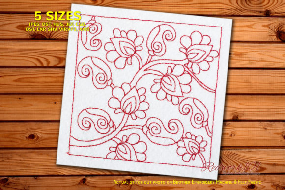 Abstract Flower Pattern for Spring Merch