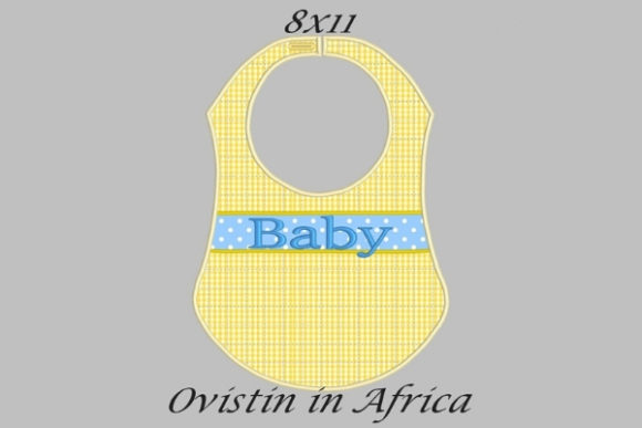 Adorable Yellow Baby Bib for Boutique Apparel