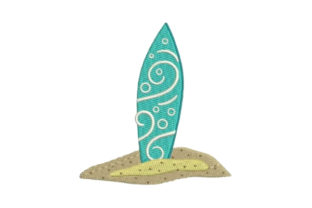 Catching Waves: The Surfboard in Sand Design