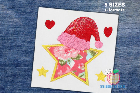 Christmas Star Hat Applique: A Festive Embroidery Review