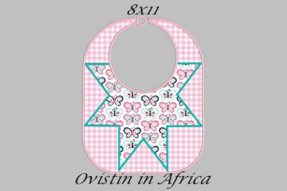 Pink Star Adorable Baby Bib: A Versatile Design