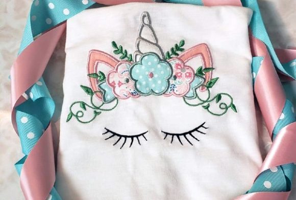Poison Ivy Unicorn Applique: A Unique Holiday Embellishment