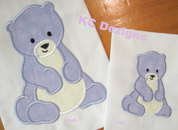 Polar Bear Applique: A Charming Addition